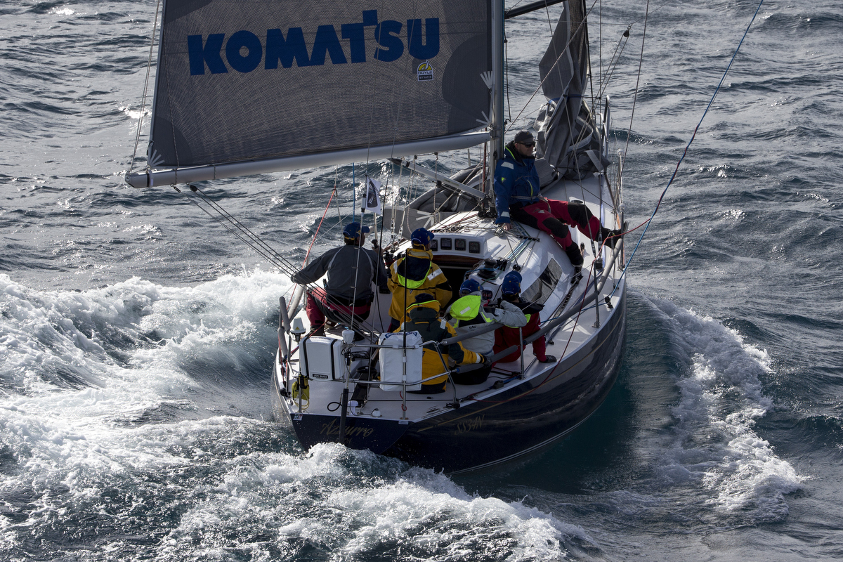 Start of the Ponant Sydney-Noumea yacht race 2018. Photo Andrea Francolini