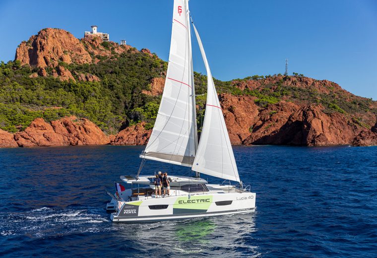 Volvo Penta and Fountaine-Pajot reveal electric sailing catamaran