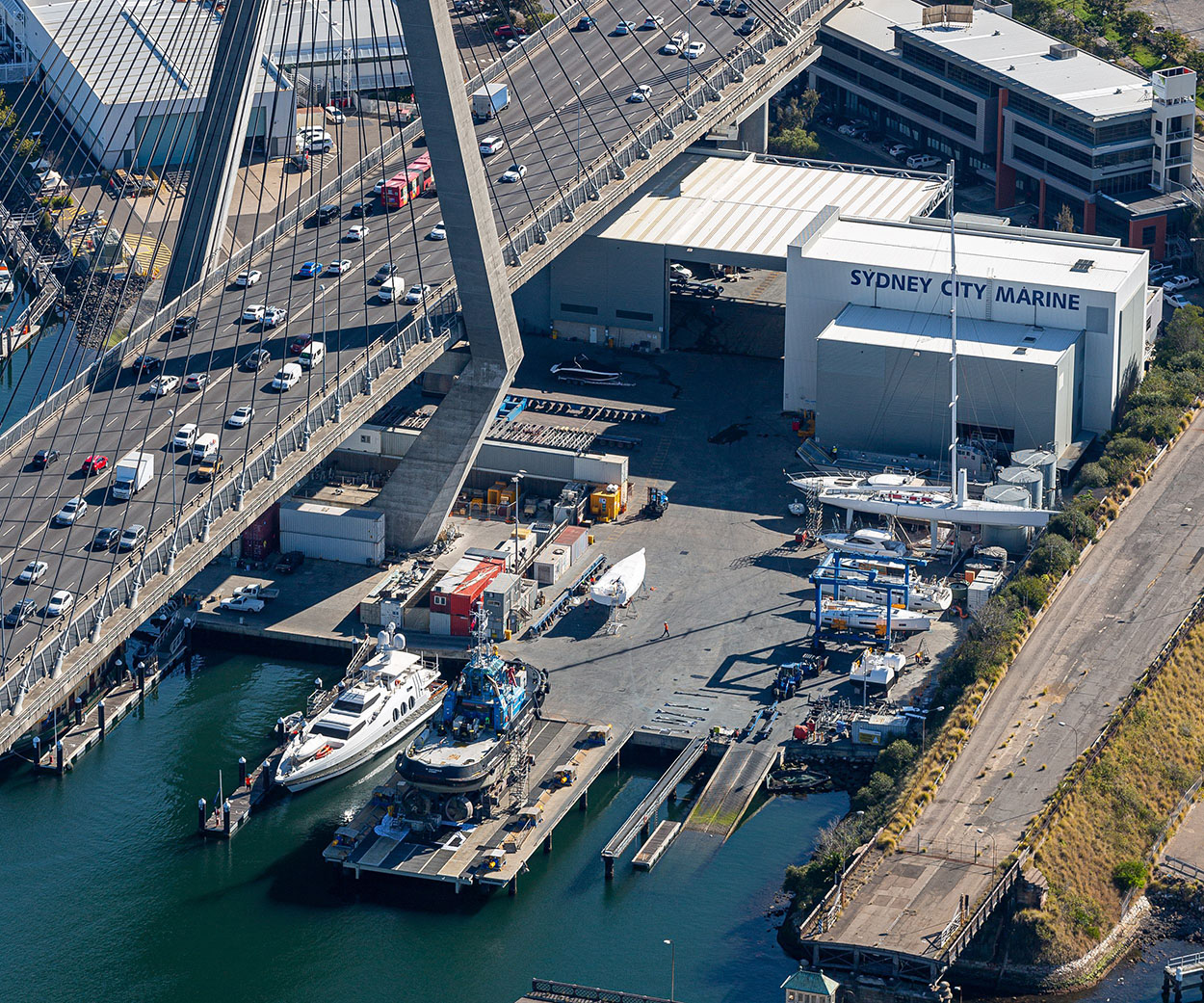 Sydney City Marine - aerial 2019