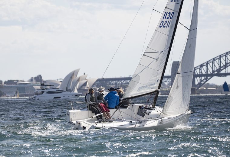 Tough conditions for the J/70 Australian Championships regatta