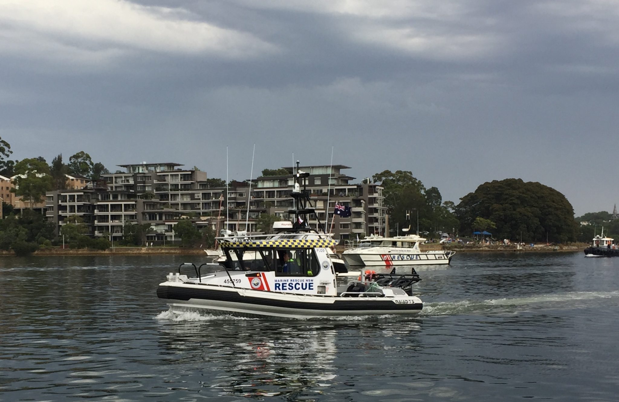 NYE 2018 MRNSW crews head out on harbour duty