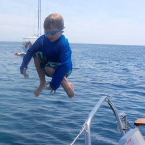 Group Sailing Adventures with kids in the Greek Peloponnese region
