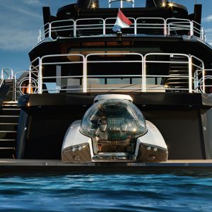 NEMO Submersible on a yacht