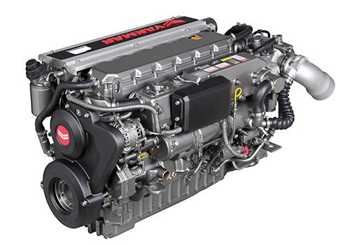 Yanmar 6LY440 6 cylinder 5.8L marine Tier 3 engine