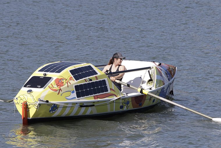 Solo Ocean Rower Launches Record-Breaking Attempt