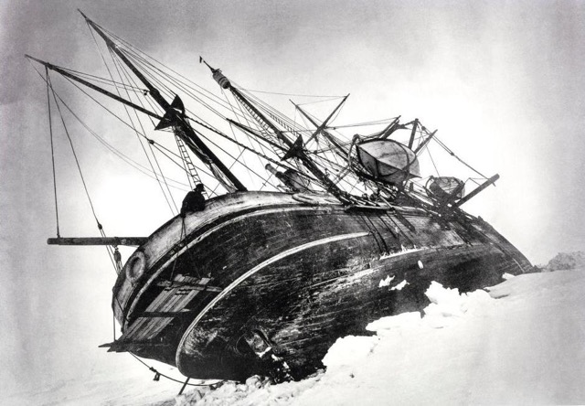 Shackleton's ship Endurance Iced in