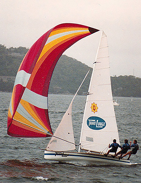 18ft Skiffs Neville Buckley's Travelodge Queensland in the 1970s