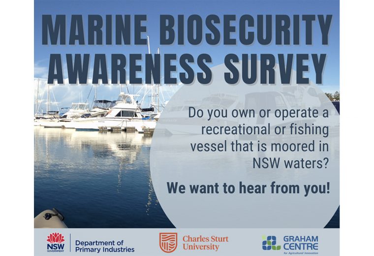 Marine pest biosecurity survey