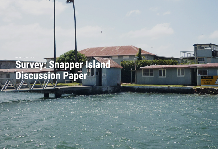 Have your say – Snapper Island