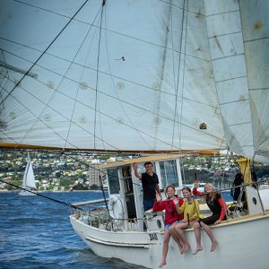 Parade of Sail on the River Derwent