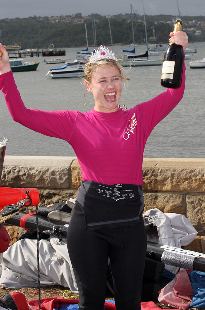 18 footers Queen of the Harbour Very happy winner in 2011