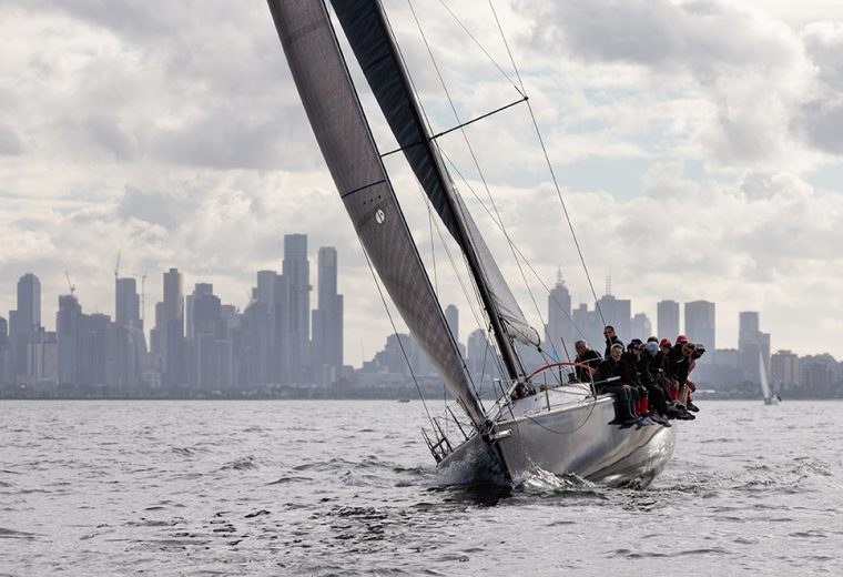 ORCV Winter Series sees Rush to the line in light winds