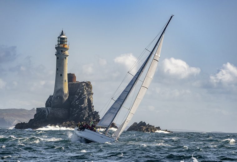 Competition for overall victory in the Rolex Fastnet Race is heating up