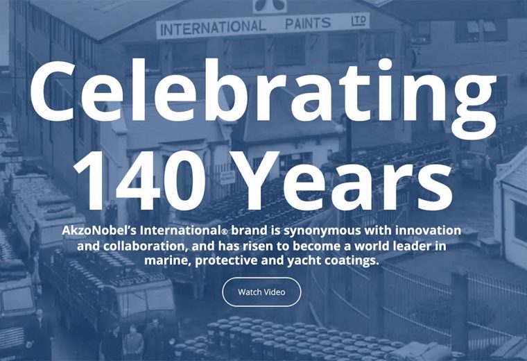 International® Celebrates 140 Years As A Global Leader In Marine, Protective And Yacht Coatings