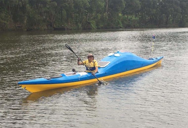 Trans Tasman Solo Kayak attempt underway