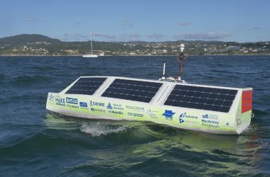 World’s first ocean crossing by a solar-electric autonomous vessel
