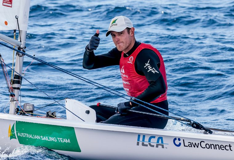 Wearn wins Medal Race to take Silver at Princess Sofia Trophy
