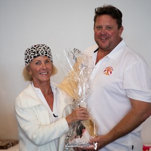 Winner of the Ladies Trophy, JC Strong