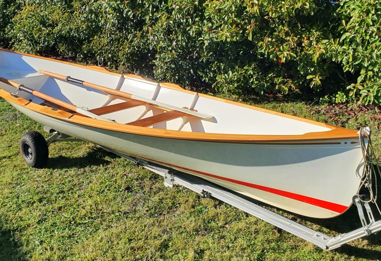 “COOT” 16′ open water rowing skiff