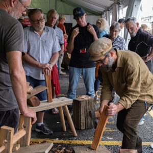 AWBF 2023 - Woodworking demonstrations - Photo Michael White