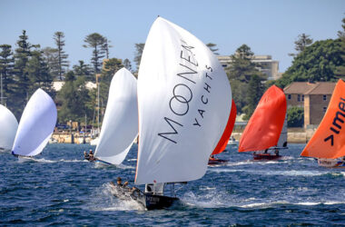 Manly Skiff Club – Longcourse Race 9 – Moonen Leads Start to Finish