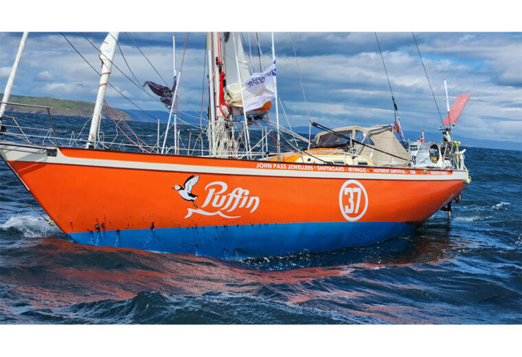 Golden Globe Race: Puffin rolled and dismasted