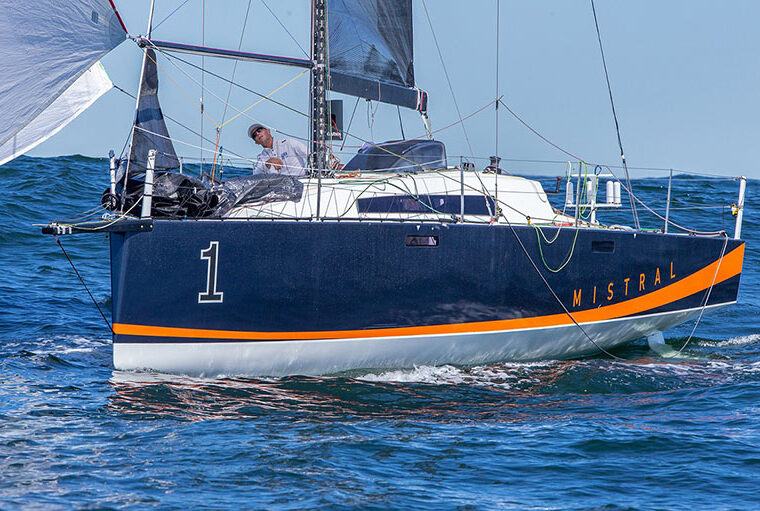 Two-handed Mistral wins Pittwater to Coffs Harbour Yacht Race