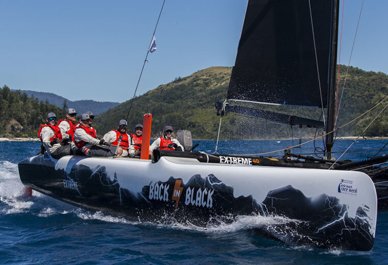 Fast boats ready for take-off at Airlie Beach Race Week