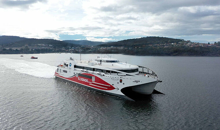 Incat Tasmania completes bespoke high speed catamaran for South Korea