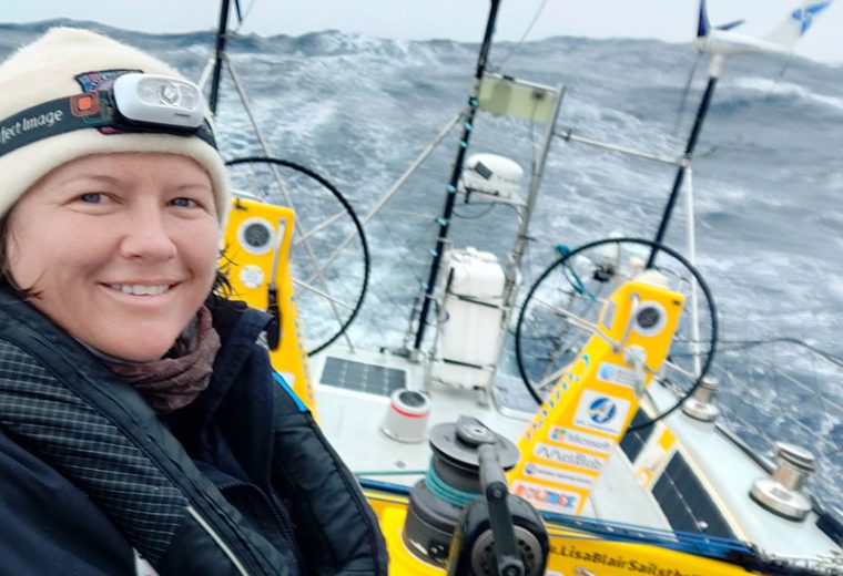World record holding sailor Lisa Blair unveils shocking extent of microplastic pollution