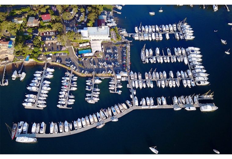 Royal Motor Yacht Club Broken Bay hidden in the beautiful waters of Pittwater