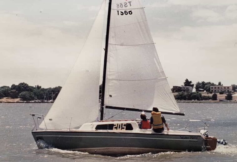 Timpenny 670 (6.7m) Trailer Sailer, named “Walter Mitty”